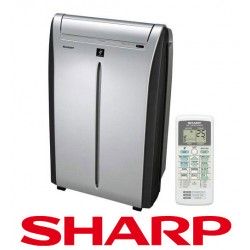 Klimatyzator przenośny Sharp CVP10PR 2,5 kw z jonizatorem - bardzo cichy - WYPRZEDAŻ !